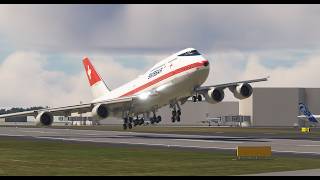 INSANE 747 Landing at Toronto 😱