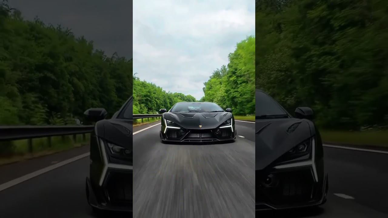 O som do futuro: Lamborghini Revuelto V12 em fúria! 🤯
