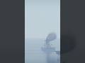 Sea Battle Scene — FA 18 Hornet Under Battleship Fire Safe Ejection