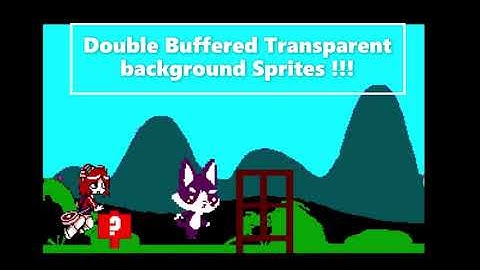 #Septandy 2023 Coco3 my First Double Buffered Sprites !