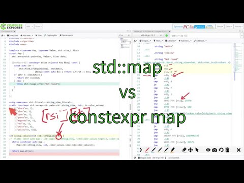 C++ Weekly - Ep 233 - std::map vs constexpr map (huge perf difference!)