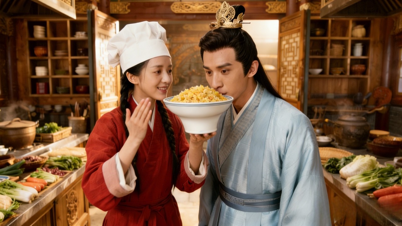 Повар попала в прошлое, став принцессой. Её еда покоряет сердце принца.