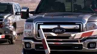 Chevy Silverado Hd Vs. Ford Superduty - Braking Test Video