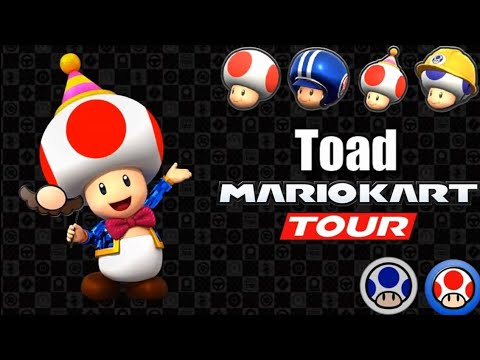 mario kart tour toad voice
