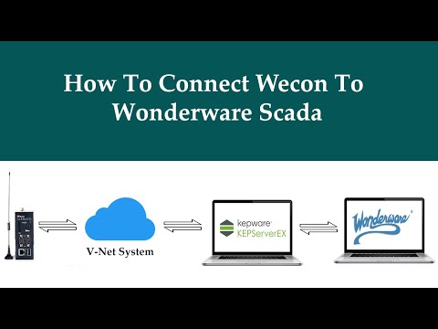 Wecon V-BOX || How To Connect Wecon To Wonderware ???