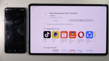 How to Move Data from Samsung Device to Lenovo Tab P12 Pro - Send Files Wirelessly / Transfer Data