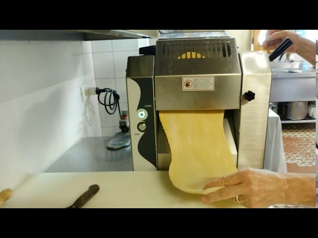 Tirasfoglia Elettrica Professionale Per Pasta Fresca - Chefline