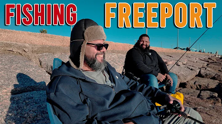 Fishing Oyster Creek and Surfside Jetty in Freeport Texas