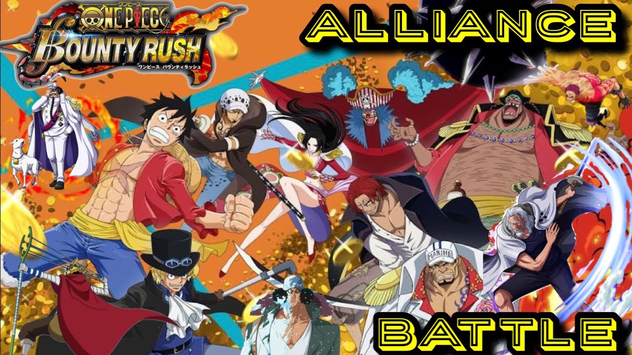 One piece bounty rush alliance battle gameplay