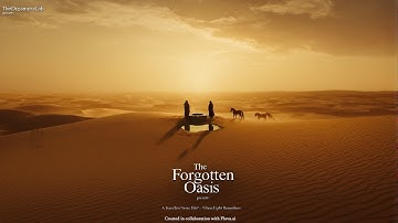 “The Forgotten Oasis — A Poetic Journey Through Light and Silence” with Flova.ai | by TheDreamersLab