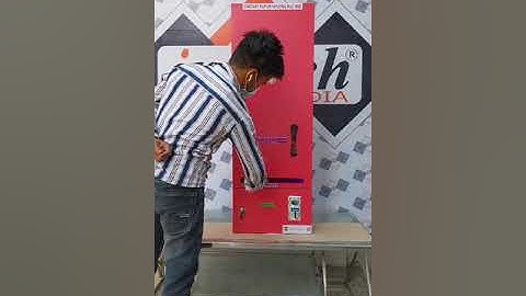 Automatic Sanitary Napkin Vending machine 100 pad storage