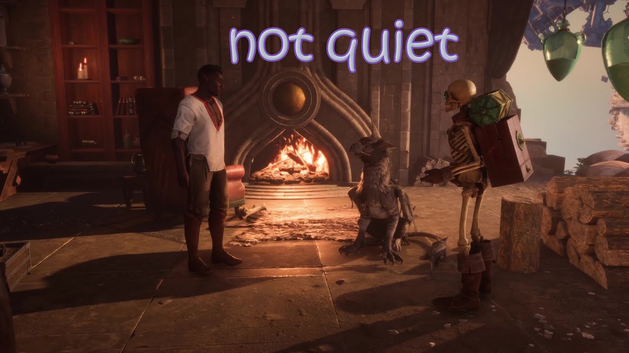 Dragon Age: The Veilguard - Davrin tries to deal with Assan and Manfred [Antivan Crow-Elf]