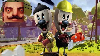 Hello Neighbor - New Neighbor Ice Scream 4 Normal Mini Rod Operator Act 2 Gameplay Walkthrough