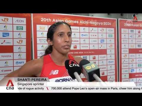 Asian Games 2026: Singapore sprinter Shanti Pereira books spot in 200m final