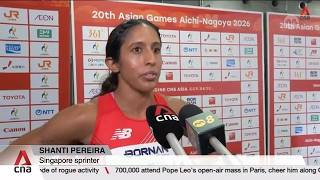 Asian Games 2026: Singapore sprinter Shanti Pereira books spot in 200m final screenshot 1