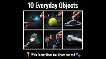 10 Everyday Objects With Secret Uses You Never Noticed