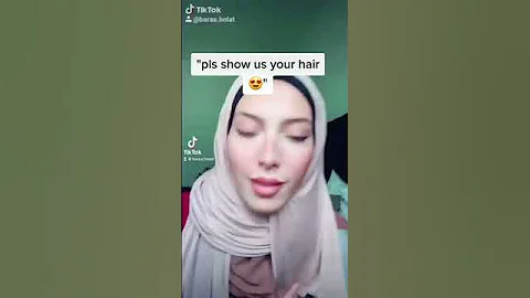 I will show you my hair for the first time everrr! 😱 #shorts #short #hijab - DayDayNews