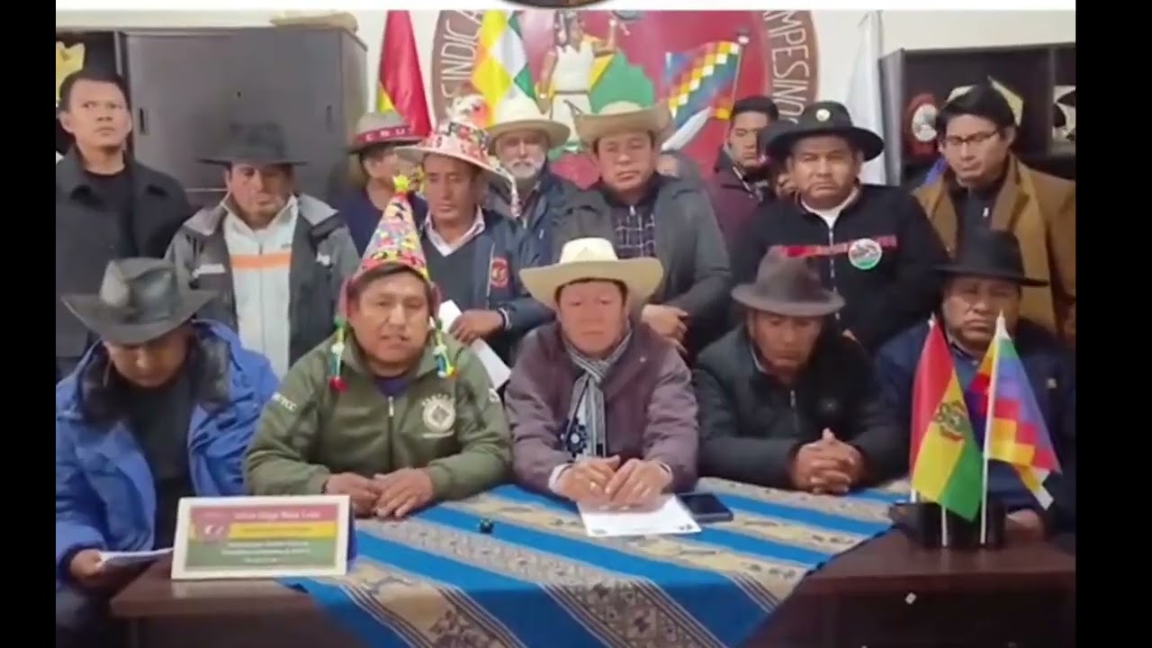 BOLIVIA: EL CAMPESINADO VUELVE A LAS CALLES Y CRECE LA PRESIÓN CONTRA EL GOBIERNO