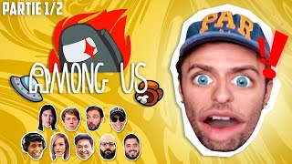 Among Us (Partie 1/2)  Rediffusion Squeezie du 14/09