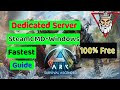 Ark survival ascended  dedicated server setup using steamcmd on windows