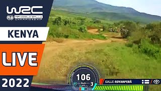Shakedown LIVE! WRC Safari Rally Kenya 2022
