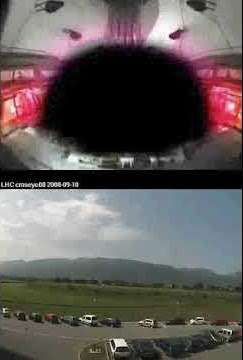 LHC End of The World Black Hole