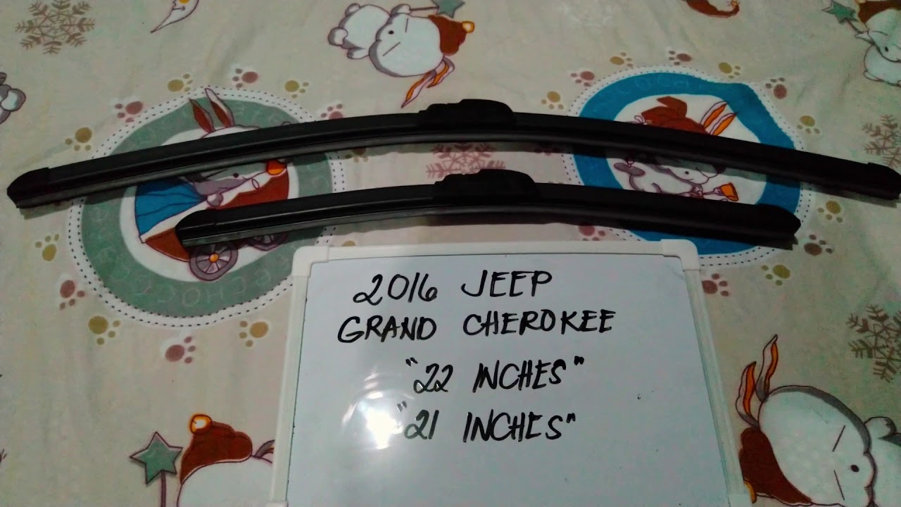 What Size Windshield Wipers For 2016 Jeep Cherokee