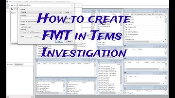 How to Create FMT File through Tems Investigation || Create FMT file