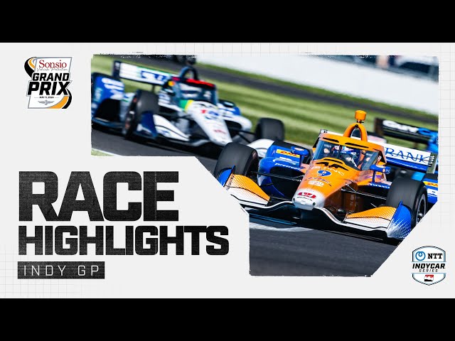 Race Highlights // 2024 Sonsio Grand Prix at Indianapolis Motor Speedway | INDYCAR SERIES class=