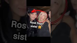 Rosé Real Sister Came To Support Rosesarerosie