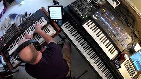 No Reply At All by Genesis - Tony Banks keyboard cover and tutorial