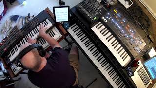 No Reply At All By Genesis  Tony Banks Keyboard Cover And Tutorial