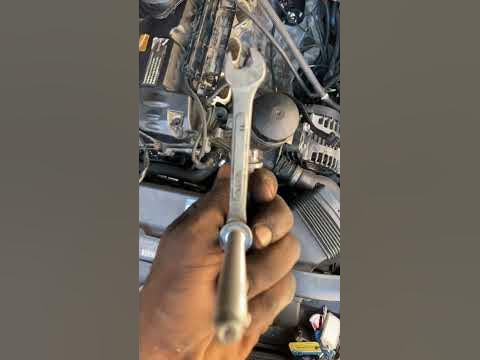 BMW new starter install - YouTube