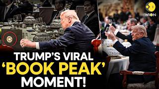 Trump-Xi Summit: Trump Mocked After Peeking Into Book During Viral Moment | WION ORIGINALS