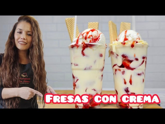 Con SOLO 2 Ingredientes haz CREMA DE LECHE ideal para CHANTILLY receta  CASERA y FÁCIL 