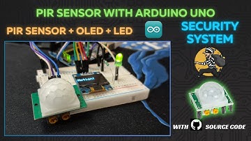 PIR Motion Detector with Arduino | Security System Project | #episode8 #arduinoprojects #pir