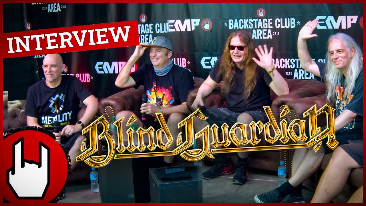BLIND GUARDIAN Interview EMP Backstage Club Area beim SUMMER BREEZE OPEN AIR 2025