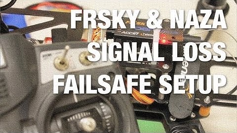 NAZA Enhanced Failsafe RTL After Signal Loss With FrSky Module