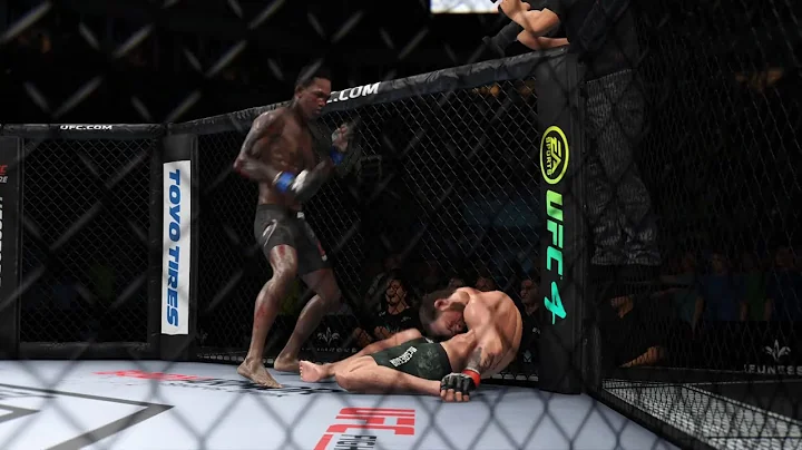 Israel Adesanya vs. Conor McGregor Full Fight - EA Sports UFC 4