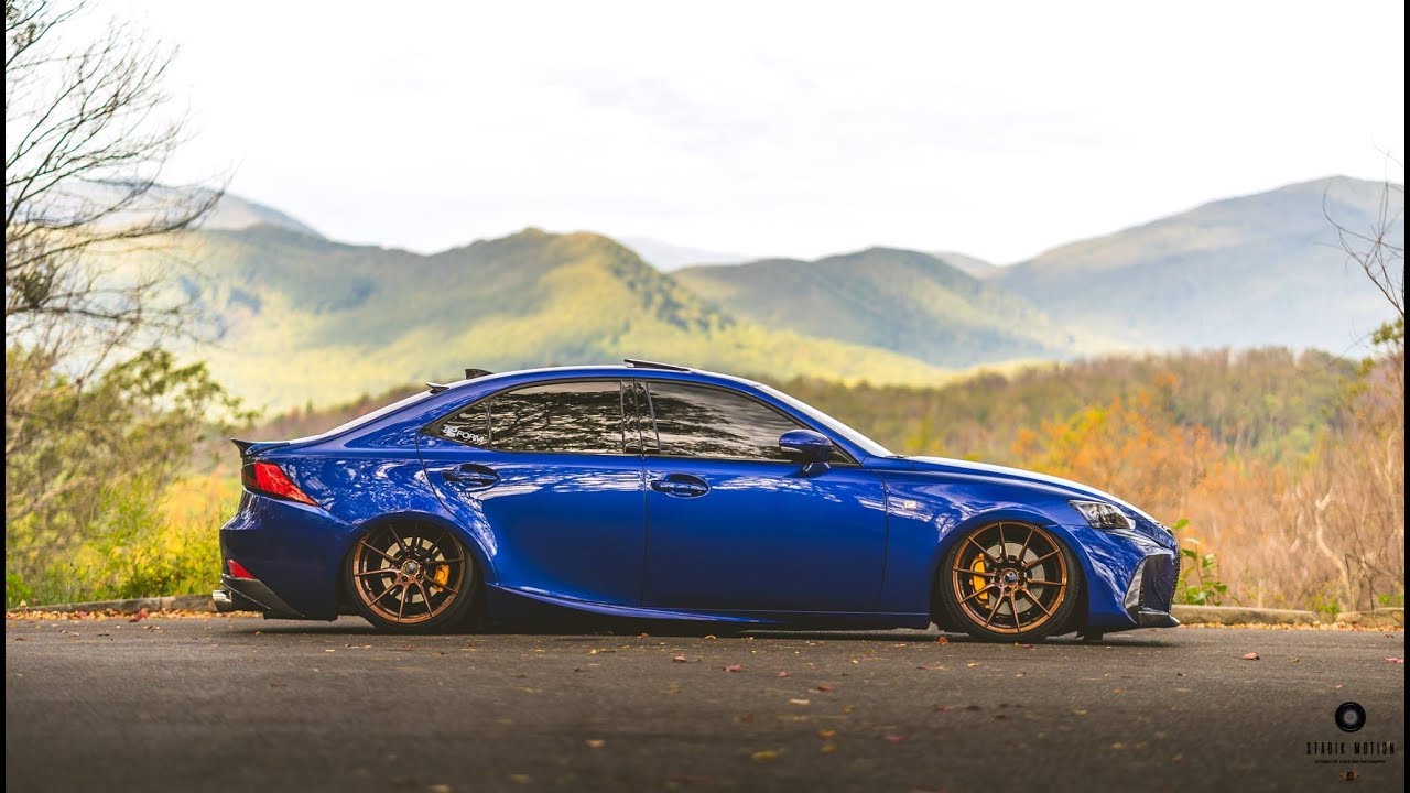 Asad Lexus IS350 Bagged | Slammedenuff - YouTube