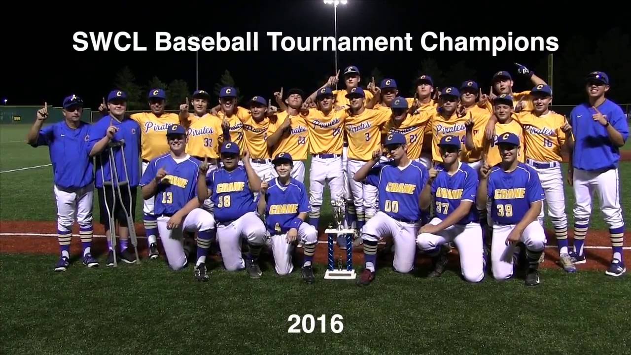 Crane Baseball SWCL Champions YouTube