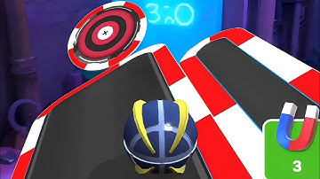 Sky Rolling Ball 3D Gameplay Speedrun Max All Levels 233