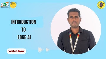Introduction to Edge AI | IoT | SNS Institutions