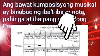 Pagkilala sa iba't-ibang URI Ng Nota at Pahinga MUSIC 5 Quarter 1 Week 1 Pagkilala sa iba't-ibang URI Ng Nota at Pahinga MUSIC 5 Quarter 1 Week 1