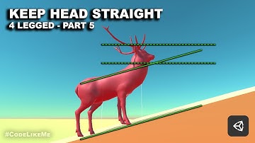Unity IK for Non Humanoid Generic Characters - Part 3 [Keep Head straight]
