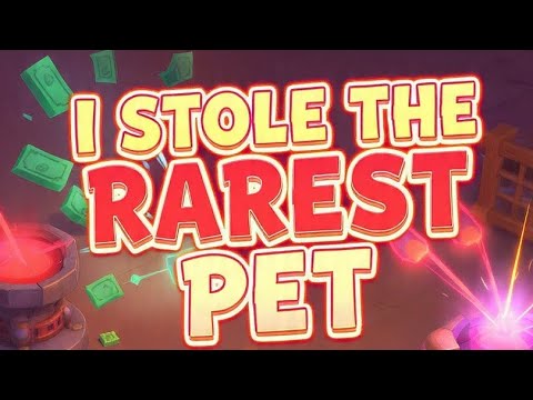 I Stole The RAREST PET In Build A Base And Steal