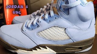 The Air Jordan 5 UNC is a classic in the making. What's your opinion on  this must-have pair? . . . 📸 @yankeekicks . . . . Air Jordan 5…