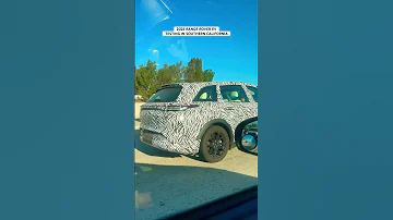 2025 RANGE ROVER EV SPY SHOT Foryou Automobile Electricrangerover Shortsviral YouTube Ev2025 