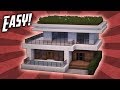 Minecraft How To Build A Small Modern House Tutorial 15
