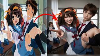 When Haruhi’s World Turns Real 🌠 | Suzumiya Haruhi Characters In Real Life (SOS Brigade)